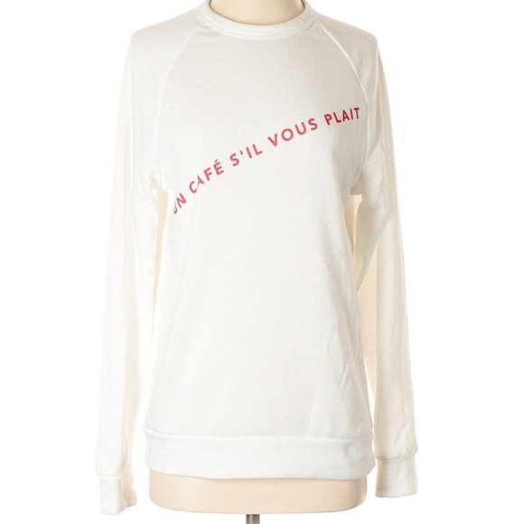 Starbucks Tops - PalmerCash "un café s'il vous plaît" Sweatshirt